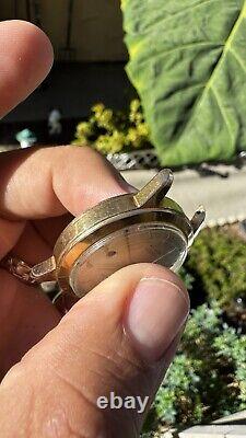 Super Rare Vintage Nivada Alerta Alarm Indicator Mens Watch Manual Wind