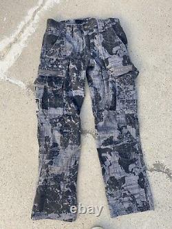 Super Rare Vintage Oakley World Camo Print Cargo Pants Sz 30x30