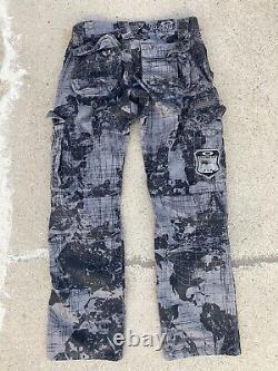 Super Rare Vintage Oakley World Camo Print Cargo Pants Sz 30x30