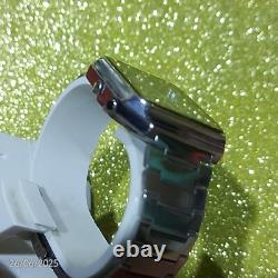 Super Rare Vintage Orient Watch Automatic D/D Steel Watch Unique Dial Japan Made