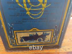 Super Rare Vintage Original 1920s Zerolene Standard Oil Motor Oil Large Can