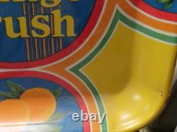 Super Rare Vintage Original 1930s Orange Crush Crushy Soda drink tin Tray