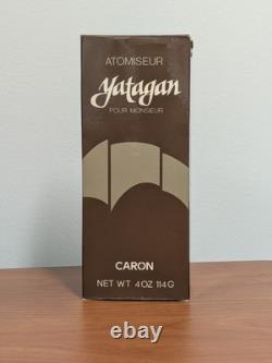 Super Rare Vintage Original 1978 Yatagan Caron 4oz Spray Pre-Barcode Full Bottle