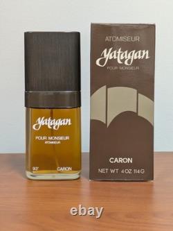 Super Rare Vintage Original 1978 Yatagan Caron 4oz Spray Pre-Barcode Full Bottle