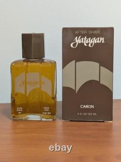 Super Rare Vintage Original 1978 Yatagan Caron After Shave Pre-Barcode Full 4oz
