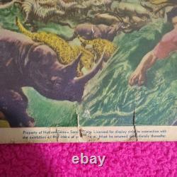 Super Rare Vintage Original1950 King Solomon's Minesone Sheet Movie Poster