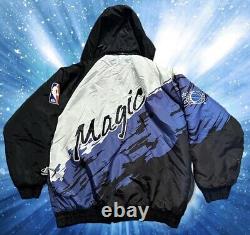 Super Rare Vintage Orlando Magic Splash Jacket Size XL Logo Athletic Tag