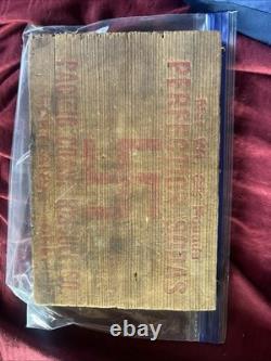 Super Rare Vintage Pacific Coast Biscuit Co. Pre-WW1 (Swastika) Crate End