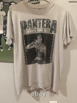 Super Rare Vintage Pantera Tour Shirt