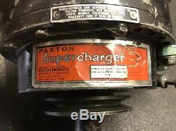 Super Rare Vintage Paxton SN-60 Supercharger