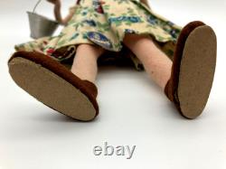 Super Rare Vintage Pedro Gros Doll Madrid Spain Young Woman Carrying Pails 13