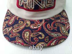 Super Rare Vintage Ping Paisley & WHITE Golf Hat / Made In USA