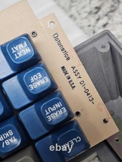 Super Rare Vintage Retro Historical Datanetics Terminal Full Keyboard in Case
