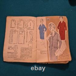 Super Rare Vintage Russian sewing pattern book Models of GUM