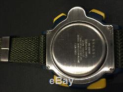 Super Rare Vintage SEIKO Digital Watch SKI THERMO S820-6000 Rotary Dial LCD