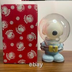 Super Rare Vintage SNOOPY ASTRONAUT Spacesuit Soft Vinyl Used NM Item Japan