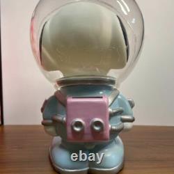 Super Rare Vintage SNOOPY ASTRONAUT Spacesuit Soft Vinyl Used NM Item Japan