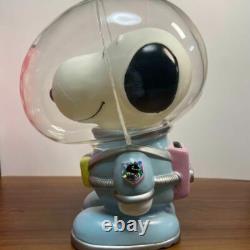 Super Rare Vintage SNOOPY ASTRONAUT Spacesuit Soft Vinyl Used NM Item Japan