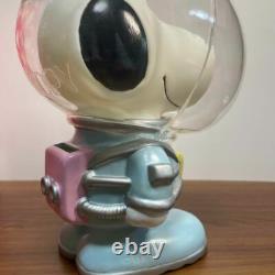 Super Rare Vintage SNOOPY ASTRONAUT Spacesuit Soft Vinyl Used NM Item Japan