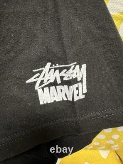 Super Rare Vintage STUSSY x Marvel Silver Surfer Tee Black XL