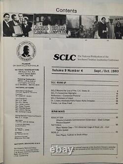 Super Rare Vintage Sclc national magazine september october 1980