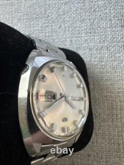 Super Rare Vintage Seiko 5 5126-7000 Automatic 23 Jewels Silver Dial Day/Date