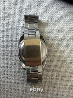 Super Rare Vintage Seiko 5 5126-7000 Automatic 23 Jewels Silver Dial Day/Date