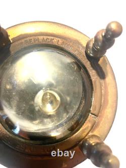 Super Rare Vintage Siebe Gorman Brass Underwater Diver's Torch (flashlight)
