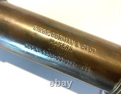 Super Rare Vintage Siebe Gorman Brass Underwater Diver's Torch (flashlight)