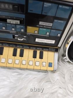 Super Rare Vintage Silver ST 5500 X vintage boombox Melody Recorder Compozer