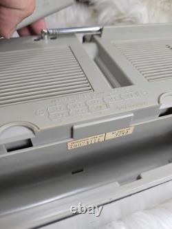 Super Rare Vintage Silver ST 5500 X vintage boombox Melody Recorder Compozer