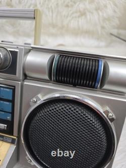 Super Rare Vintage Silver ST 5500 X vintage boombox Melody Recorder Compozer
