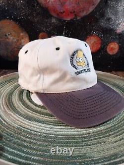 Super Rare Vintage Simpsons Bart Simpson collaborate with TOMBSTONE PIZZA Hat