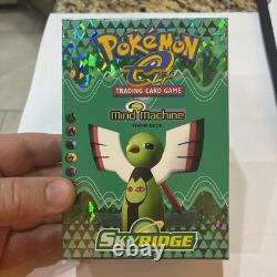 Super Rare Vintage Skyridge Mind Machine E Reader Pokémon Deck Box Read