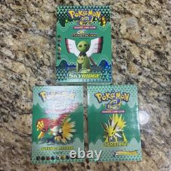 Super Rare Vintage Skyridge Mind Machine E Reader Pokémon Deck Box Read