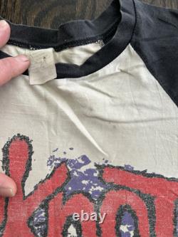 Super Rare Vintage SlipKnot Raglen Band Shirt Size Medium