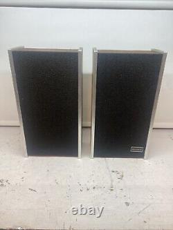 Super Rare Vintage Sony SS-23 Bookshelf Hi-Fi Speakers JAPAN