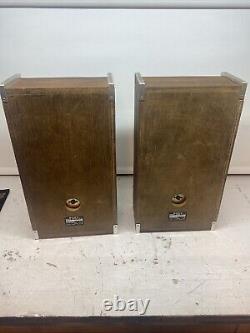 Super Rare Vintage Sony SS-23 Bookshelf Hi-Fi Speakers JAPAN