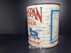 Super Rare Vintage Spik N Span Cleanser Can