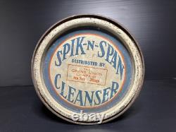Super Rare Vintage Spik N Span Cleanser Can