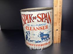 Super Rare Vintage Spik N Span Cleanser Can