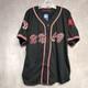 Super Rare Vintage Starter UNLV Runnin Rebels Black Baseball Jersey Mens L