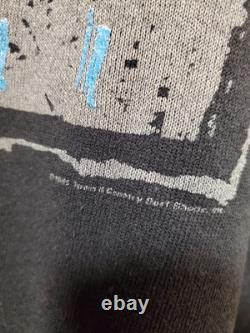 Super Rare Vintage T&C Town & Country Surf Sweater Sz L 80s 90s Made In USA