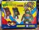 Super Rare Vintage TMNT Sofubi Figure Set 3pcs NIB 1993 with Skateboard