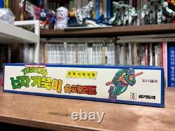 Super Rare Vintage TMNT Sofubi Figure Set 3pcs NIB 1993 with Skateboard