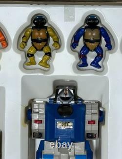 Super Rare Vintage TMNT Turtle Five Robot 2nd Gobots Bootleg NIB with Box