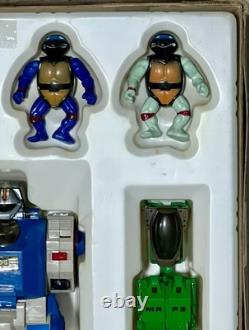 Super Rare Vintage TMNT Turtle Five Robot 2nd Gobots Bootleg NIB with Box