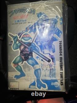 Super Rare Vintage TMNT Turtle Five Robot 2nd Gobots Bootleg NIB with Box