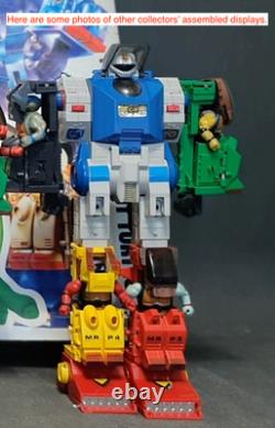 Super Rare Vintage TMNT Turtle Five Robot 2nd Gobots Bootleg NIB with Box