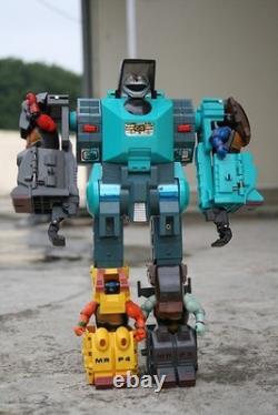Super Rare Vintage TMNT Turtle Five Robot 2nd Gobots Bootleg NIB with Box